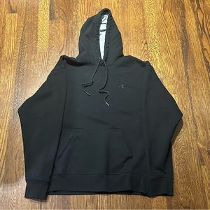 Champion Men’s Black Hoodie Size L